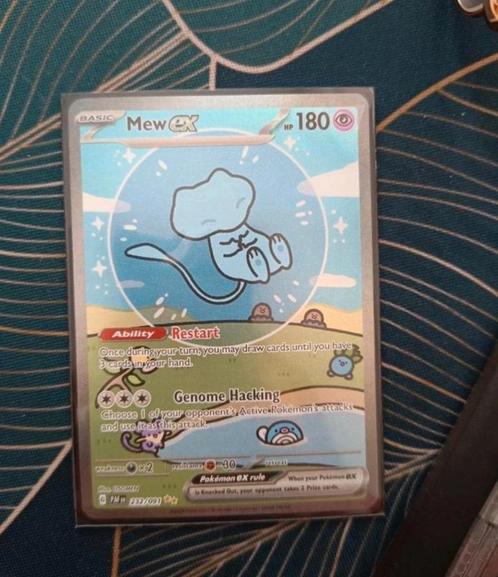 Mew ex 232/091, Hobby en Vrije tijd, Verzamelkaartspellen | Pokémon, Nieuw, Booster, Ophalen