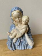 Buste / borstbeeld Maria met Kind (15,5 cm), Antiek en Kunst, Ophalen of Verzenden