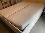 Ikea dubbel bed brimnes 160x200, Ophalen, Gebruikt, Tweepersoons, 200 cm