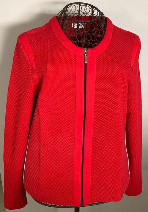 Mooie rood gilet / vest met rits Gerry Weber 38, Vêtements | Femmes, Pulls & Gilets, Comme neuf, Taille 38/40 (M), Rouge, Enlèvement ou Envoi