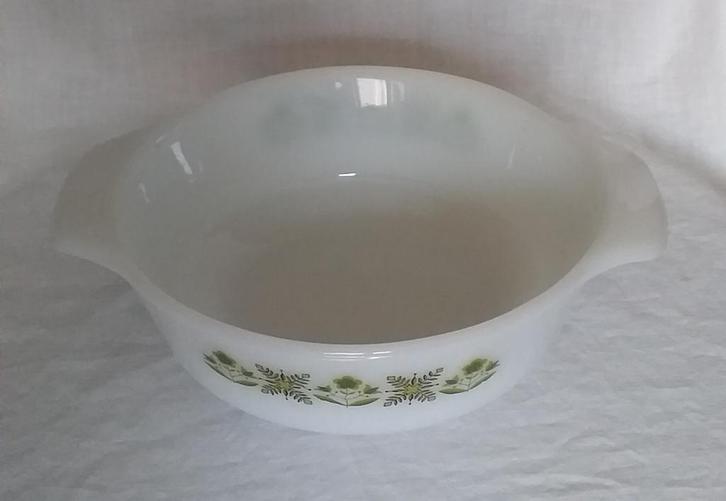 Anchor Hocking ronde ovenschaal, Antiek en Kunst, Antiek | Schalen, Ophalen of Verzenden