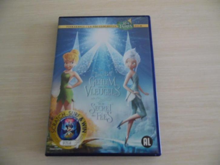 TINKER BELL EN HET GEHEIM VAN DE DISNEYFEE, Cd's en Dvd's, Dvd's | Tekenfilms en Animatie, Zo goed als nieuw, Amerikaans, Tekenfilm