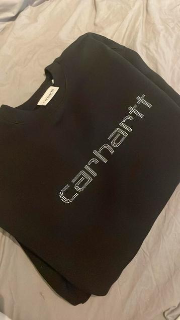 Carhartt trui, Verzenden, Zwart, Nieuw, Maat 36 (S)
