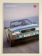 Brochure Audi Cabriolet 1993 Nederlands, Boeken, Auto's | Folders en Tijdschriften, Ophalen of Verzenden, Gelezen