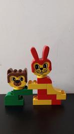 Duplo vintage bear and rabbit - 1594, Ophalen of Verzenden, Gebruikt, Duplo
