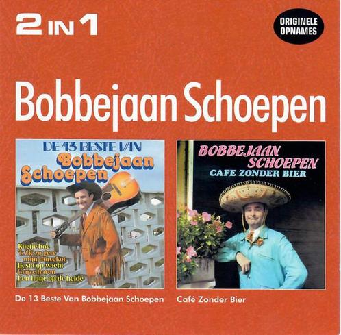 Bobbejaan Schoepen – De 13 Beste / Café Zonder Bier (2CD), Cd's en Dvd's, Cd's | Nederlandstalig, Zo goed als nieuw, Ophalen
