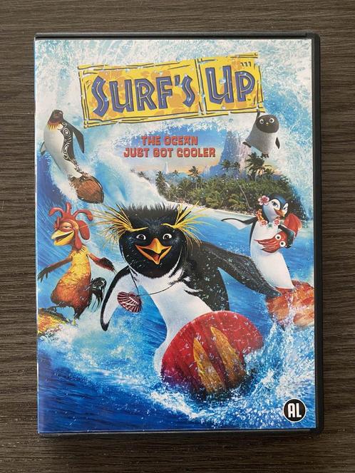 Surf's Up DVD (Nederlands, Vlaams & Engels gesproken), Cd's en Dvd's, Dvd's | Kinderen en Jeugd, Zo goed als nieuw, Film, Dieren