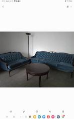 Chesterfield model Salon banken, 75 à 100 cm, Chesterfield, Banc droit, Comme neuf