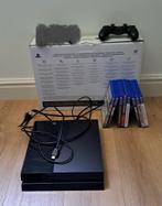 PS4 500GB + 1 controller + 8 games, Games en Spelcomputers, Spelcomputers | Sony PlayStation 4, Ophalen, Met 1 controller, Original