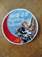 Nieuwe Mig-29 Fighting Fulcrum Russian Eagle Ecusson, Ophalen of Verzenden, Nieuw, Patch, Badge of Embleem