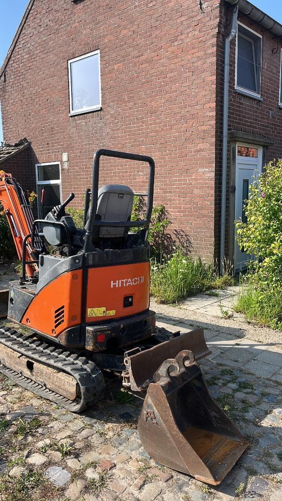 Hitachi ZX17u, Zakelijke goederen, Machines en Bouw | Kranen en Graafmachines, Graafmachine, Ophalen of Verzenden