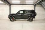 Land Rover Defender 110 P400e X, Auto's, Land Rover, Automaat, Zwart, Leder, Hybride Elektrisch/Benzine