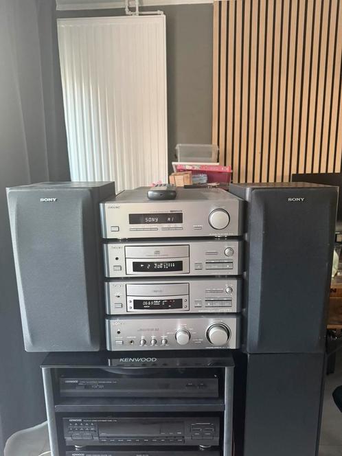 Sony S2 stereo losse componenten ta-s2 tc-s2 cdp-s1 st-s1, Audio, Tv en Foto, Stereoketens, Zo goed als nieuw, Cassettedeck, Sony