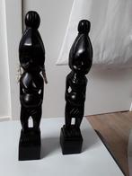 2 Afrikaanse houten, Antiquités & Art, Enlèvement ou Envoi