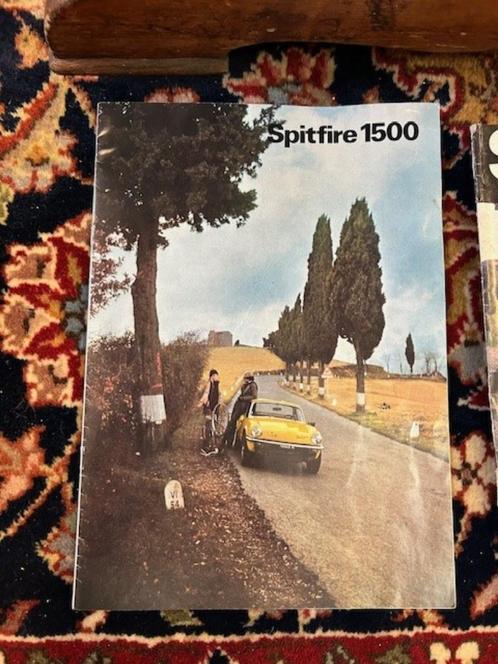 Triumph Spitfire 1500 originele folders, Autos : Divers, Autos divers Autre, Enlèvement