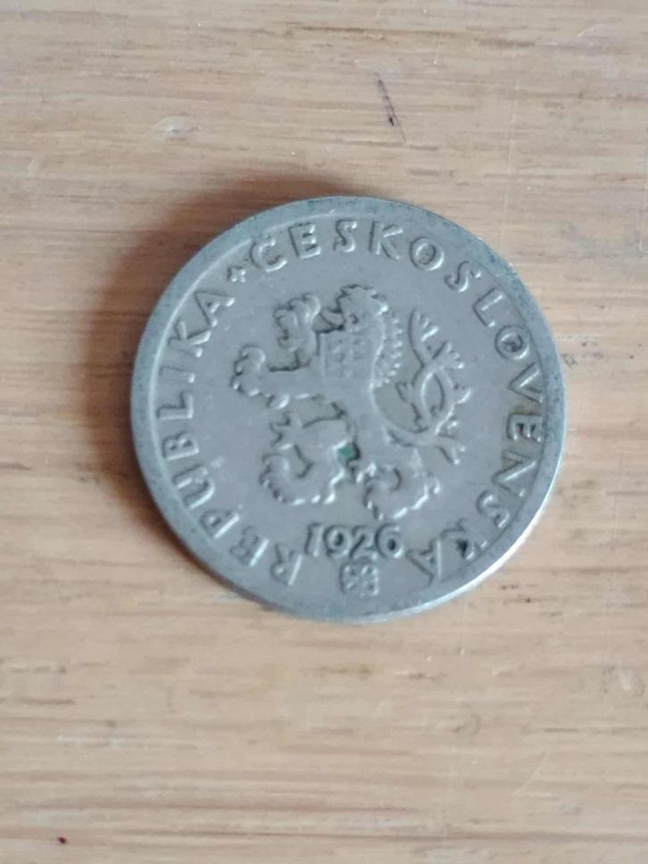 TSJECHOSLOWAKIJE 20 Haleru 1926 - ger. E.Michel, Postzegels en Munten, Munten | Europa | Niet-Euromunten, Losse munt, Overige landen