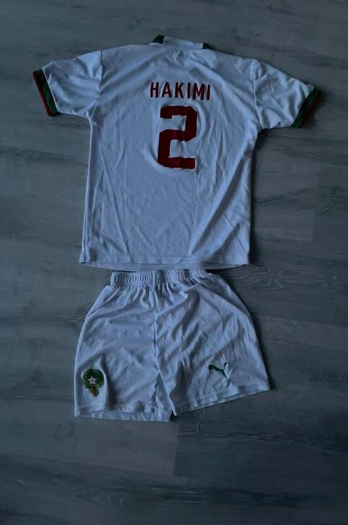Achraf Hakimi Marokko wit (8-9), Kleding | Heren, T-shirts, Zo goed als nieuw, Wit, Ophalen