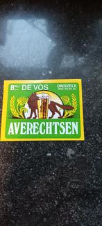 Oud bieretiket br de Vos dadizele averechtsen, Ophalen of Verzenden