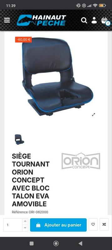 Siège tournant, Enlèvement, Comme neuf, Autres types