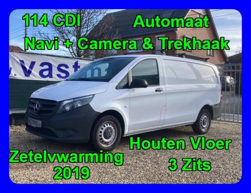 Mercedes-Benz Vito 114 / 19.750 € + BTW / Navi / Automaat, Auto's, Bestelwagens en Lichte vracht, Bedrijf, Te koop, ABS, Achteruitrijcamera