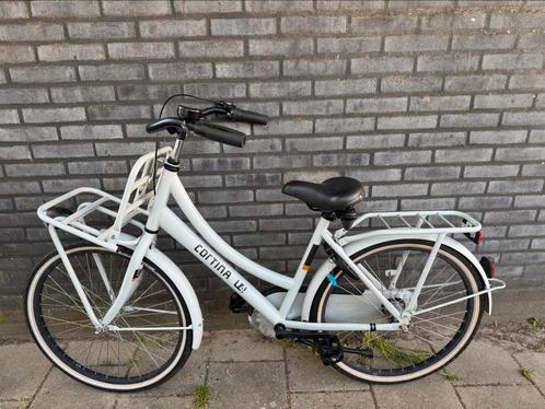 Cortina u4 24 inch transport fiets matt creme, echt mooi!, Fietsen en Brommers, Overige Fietsen en Brommers, Zo goed als nieuw