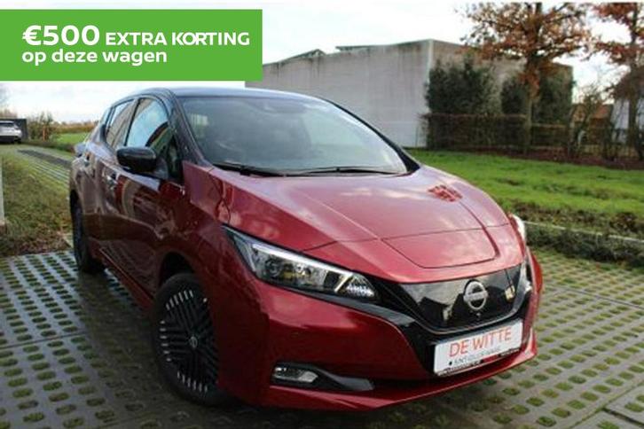 Nissan Leaf Tekna 62kWh (bj 2024, automaat), Auto's, Nissan, Bedrijf, Te koop, Leaf, 360° camera, Achteruitrijcamera, Keyless entry