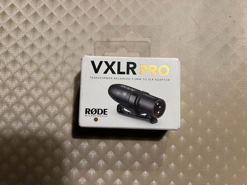Rode VXLR Pro 3.5mm to XLR converter prijs/stuk, Audio, Tv en Foto, Fotografie | Fotostudio en Toebehoren, Nieuw, Overige typen
