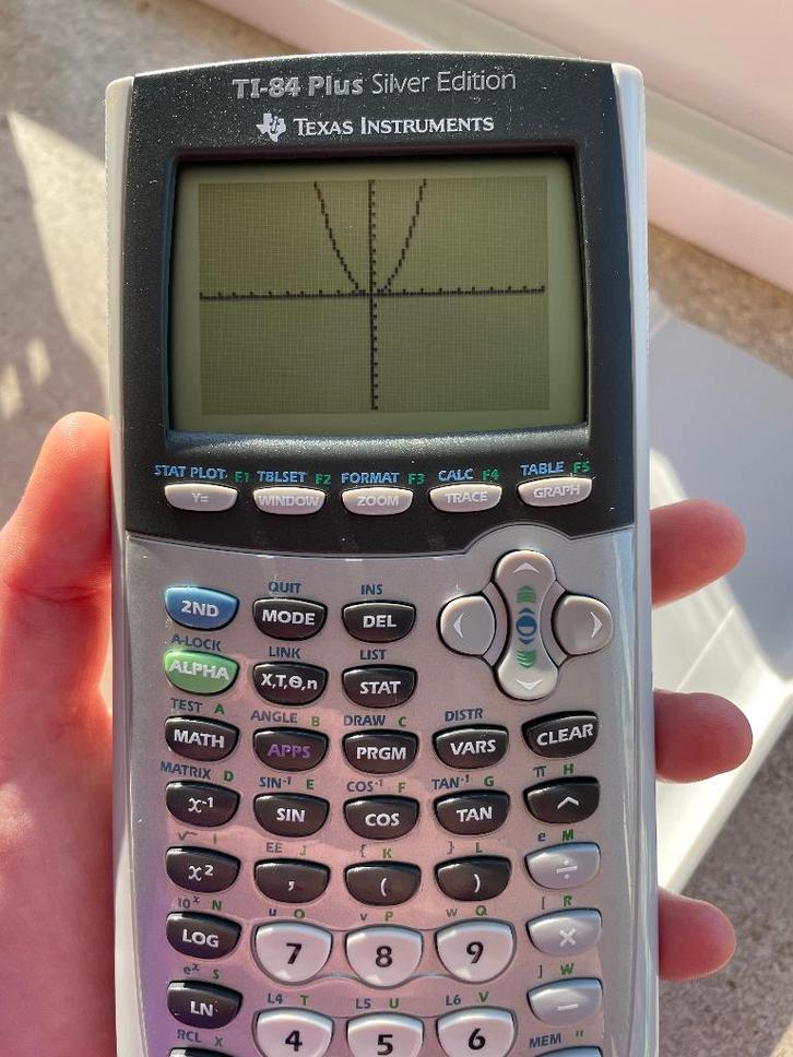 Calculatrice graphique TI-84 Plus Silver Edition, Divers, Calculatrices, Calculatrices graphique, Enlèvement