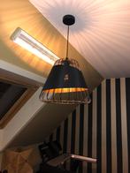 Hanglamp zwart /goud, Huis en Inrichting, Ophalen, Zo goed als nieuw, Metaal