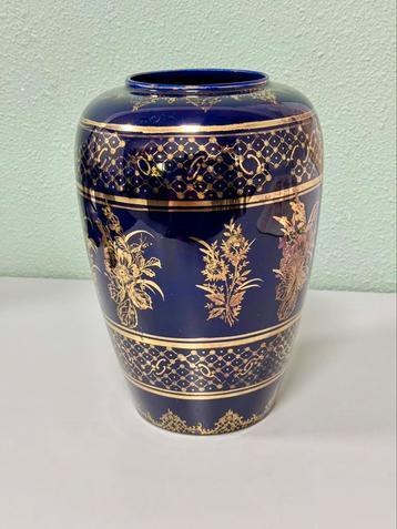 Vase antique en porcelaine KPM Cobalt cobalt, Enlèvement ou Envoi
