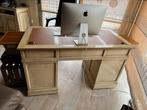 Bureau bois merisier rechampi, Huis en Inrichting, Bureaus, Ophalen, Gebruikt, Bureau