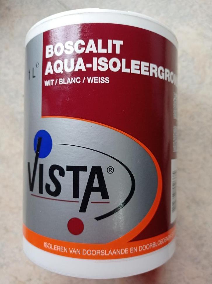 Aqua isoleergrond boscalit van Vista, Doe-het-zelf en Bouw, Schildersmaterialen, Nieuw, Overige typen, Ophalen