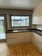 Volledige hoekkeuken 2,7/2,3 m , met zwart graniet blad., Huis en Inrichting, Ophalen, Gebruikt, Zwart, Hoekkeuken