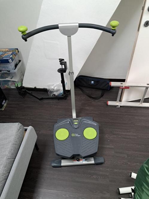 Twist and Shape, Sport en Fitness, Fitnessapparatuur, Gebruikt, Stepapparaat, Armen, Benen, Buik, Rug, Aluminium, Ophalen
