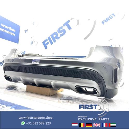 W156 GLA 45 AMG ACHTERBUMPER ZWART WIT GRIJS Mercedes 2013-2, Auto-onderdelen, Carrosserie, Bumper, Mercedes-Benz, Achter, Gebruikt