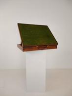 Antieke draagbare lessenaar koffer – circa 1920, Antiek en Kunst, Ophalen of Verzenden