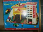 FISHER PRICE Vintage garage met gerief nog in originele doos, Ophalen of Verzenden, Gebruikt, Speelset, Met geluid