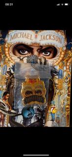Épinglette rétro du Dangerous World Tour de Michael Jackson, Collections, Enlèvement ou Envoi, Comme neuf