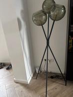 Vloerlamp met groene glasbollen, Huis en Inrichting, Ophalen, Zo goed als nieuw, Glas, 100 tot 150 cm