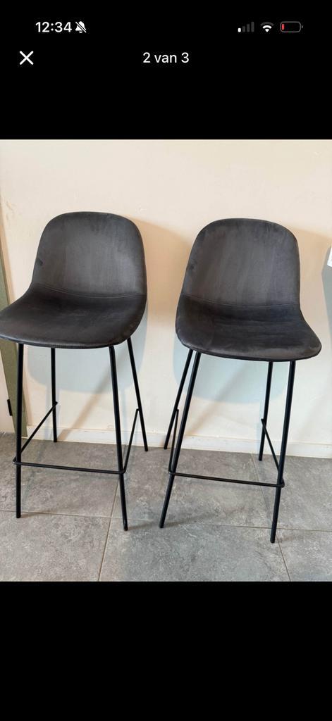 2barkrukken paco, Huis en Inrichting, Barkrukken, Nieuw, 90 cm of meer, 2 krukken, Ophalen