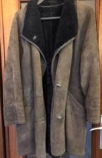 3/4 jas voor dames, echte schapenvacht, Ophalen, Gedragen, Maat 42/44 (L), Grijs