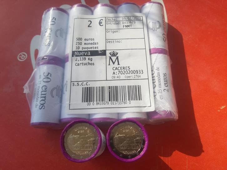 2€ commémo Espagne 2023 Caceres, Postzegels en Munten, Munten | Europa | Euromunten, Losse munt, 2 euro, Spanje, Ophalen of Verzenden