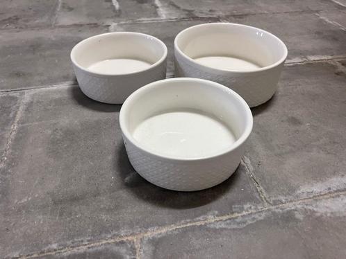 3 glazen drink-/eetpotten voor katten – €20 voor de set, Dieren en Toebehoren, Katten-accessoires, Zo goed als nieuw, Ophalen