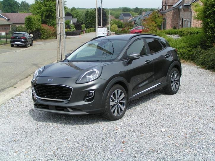 Ford puma ,1.0 mhev, '2023, 12900km , titanium, Auto's, Ford, Bedrijf, Te koop, Puma, ABS, Achteruitrijcamera, Airbags, Airconditioning