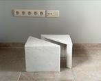 Marble sidetable’s, up&up, Ophalen, Rond, Glas