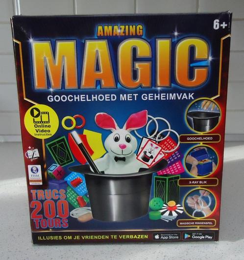 Amazing Magic Goochelhoed met Geheimvak., Kinderen en Baby's, Speelgoed | Educatief en Creatief, Zo goed als nieuw, Ophalen of Verzenden