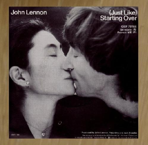 7"  John Lennon ‎– (Just Like) Starting Over, Cd's en Dvd's, Vinyl Singles, Gebruikt, Single, Pop, 7 inch, Ophalen of Verzenden