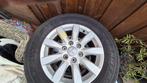 18 inch velgen met goede banden mitsubishi pajero, Ophalen, 18 inch, Gebruikt, Band(en)