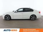 BMW 3 Serie 318 318d M Sport (bj 2019, automaat), Auto's, BMW, Zwart, 136 pk, Wit, Leder