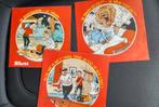3 vinyl plaatjes Suske en wiske promo-actie Knorr, 1978, Ophalen of Verzenden, Suske en Wiske, Zo goed als nieuw, Overige typen